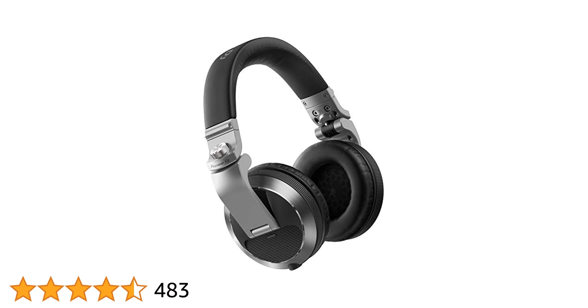 【美品　保証付き】Pioneer HDJ-X7-S ヘッドホン HDJ-X7-S オーバーイヤー型 プロフェッショナル DJヘッドホン